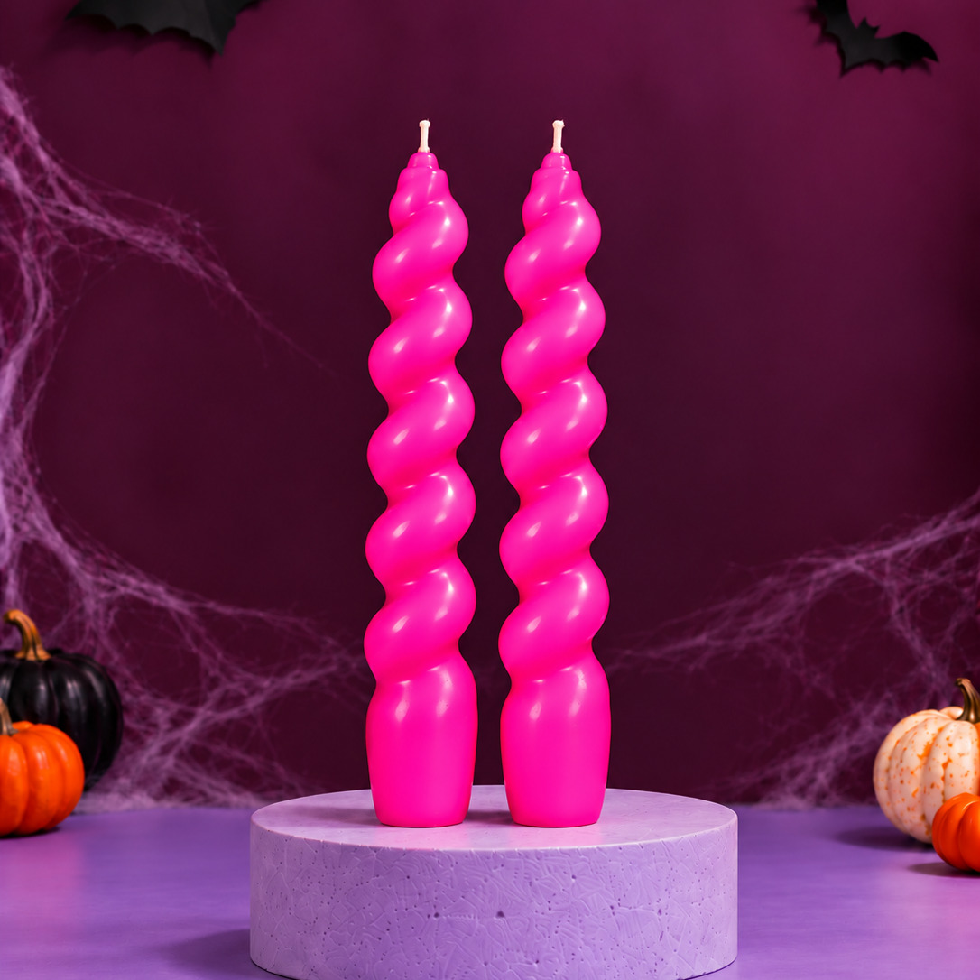 Halloween Twist Taper Candles | Limited Edition