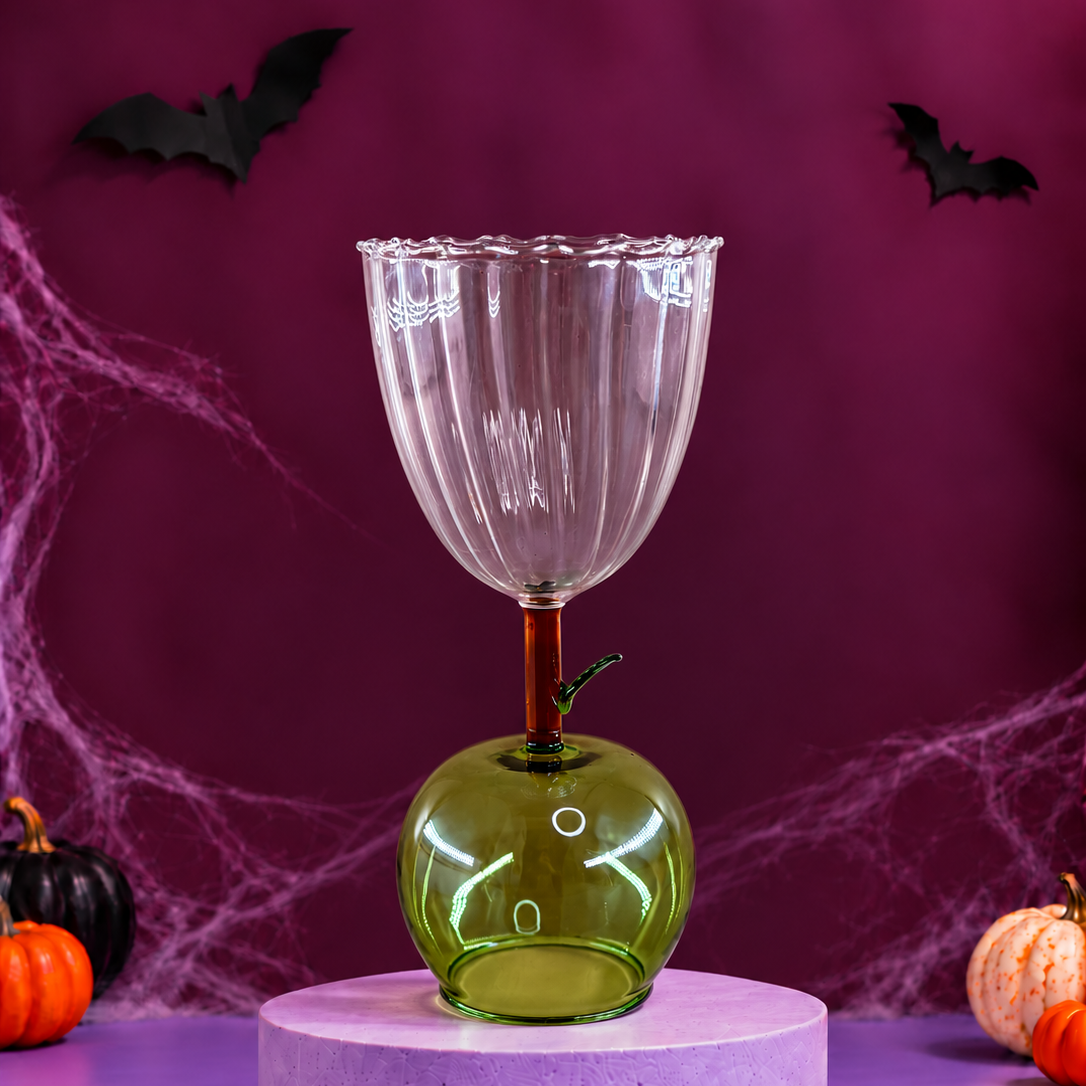 Fruity Goblet Glasses | Apple & Pear