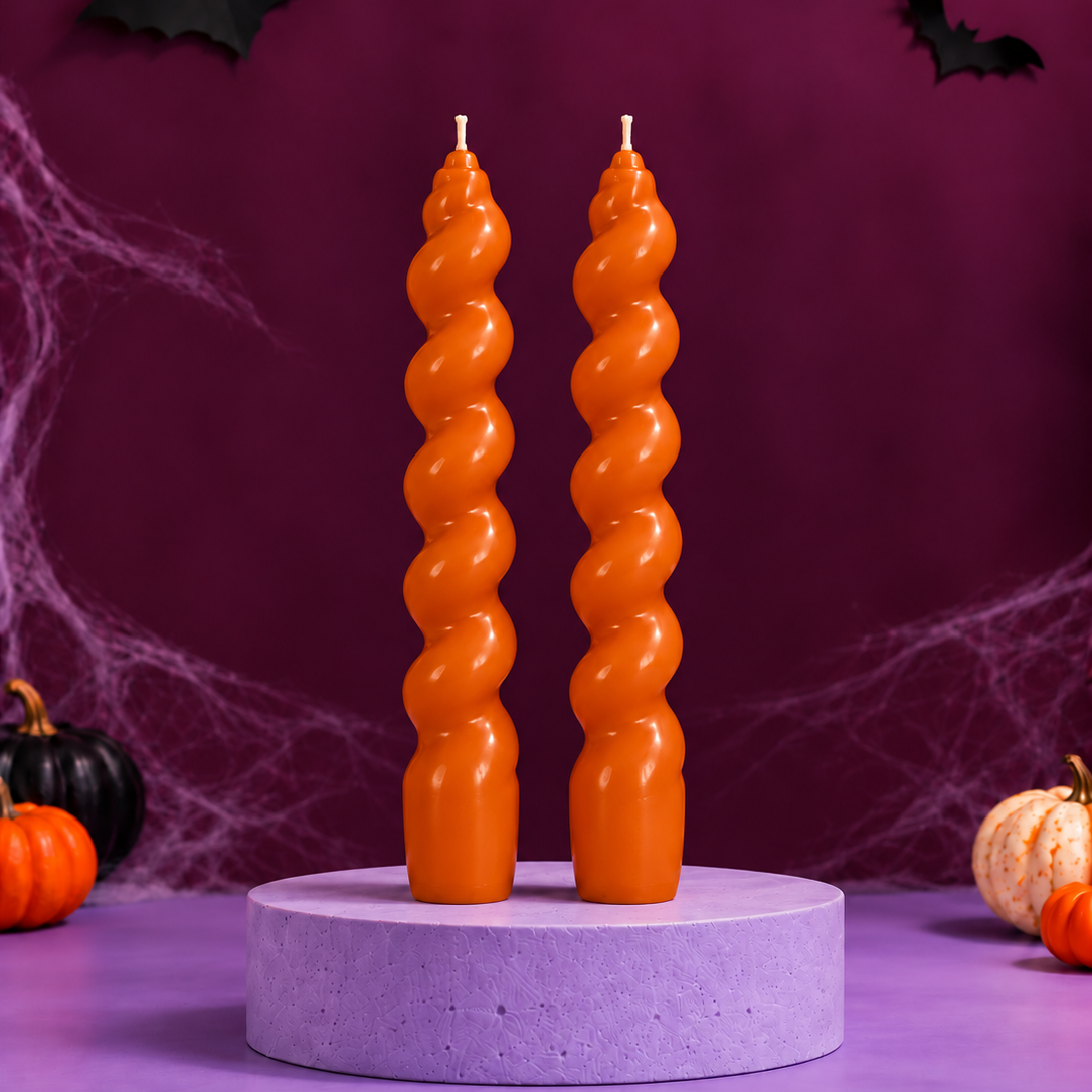 Halloween Twist Taper Candles | Limited Edition