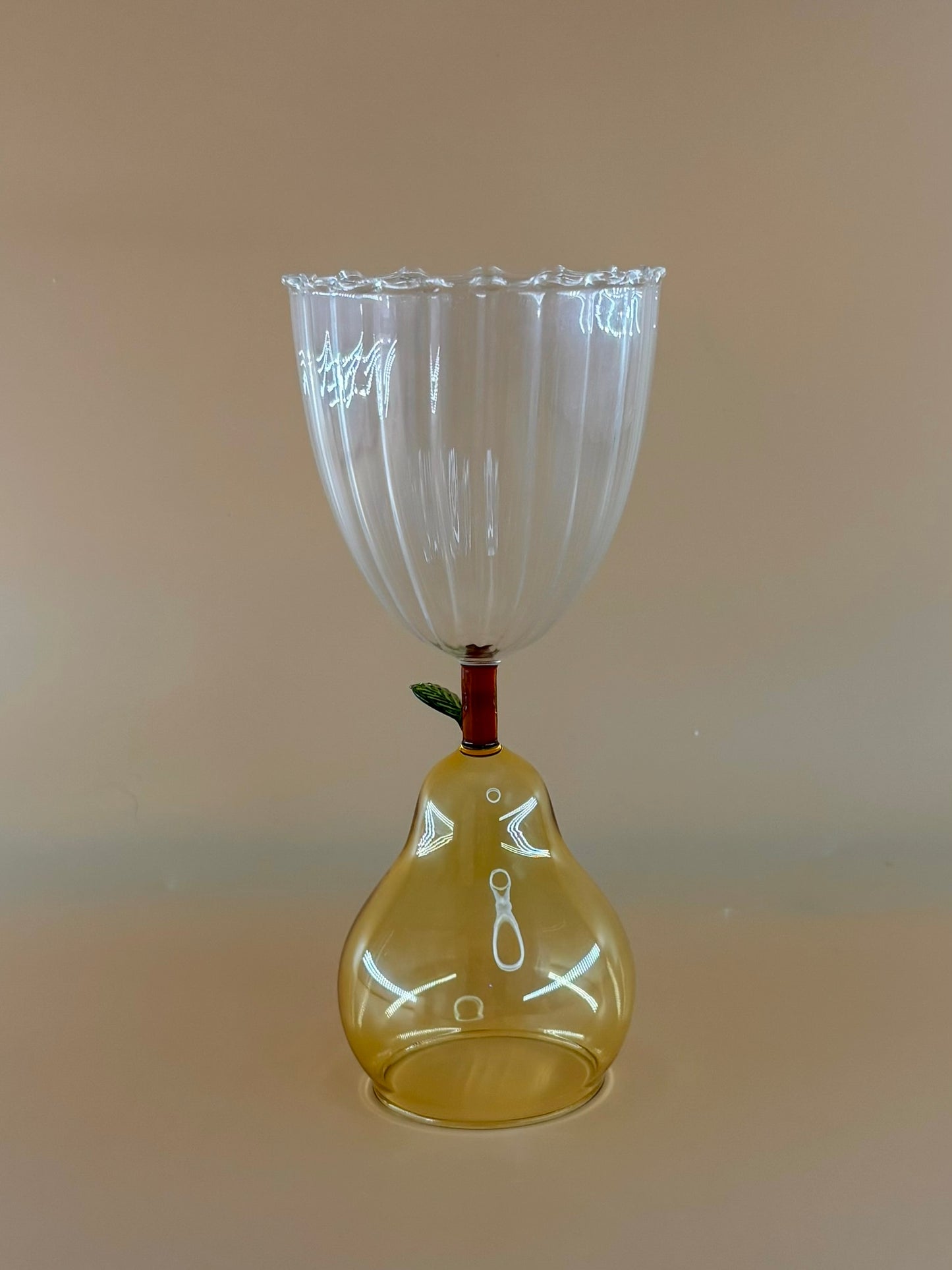 Fruity Goblet Glasses | Apple & Pear