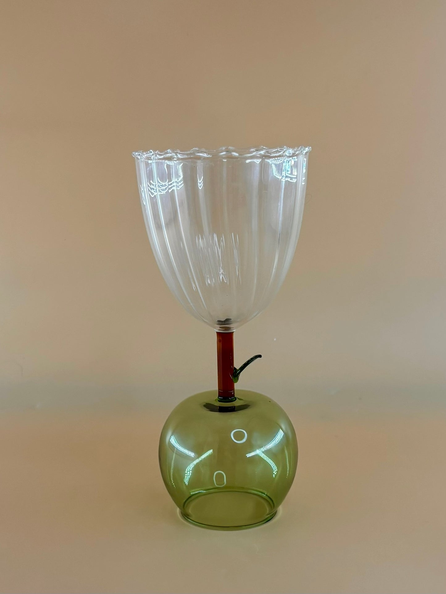 Fruity Goblet Glasses | Apple & Pear