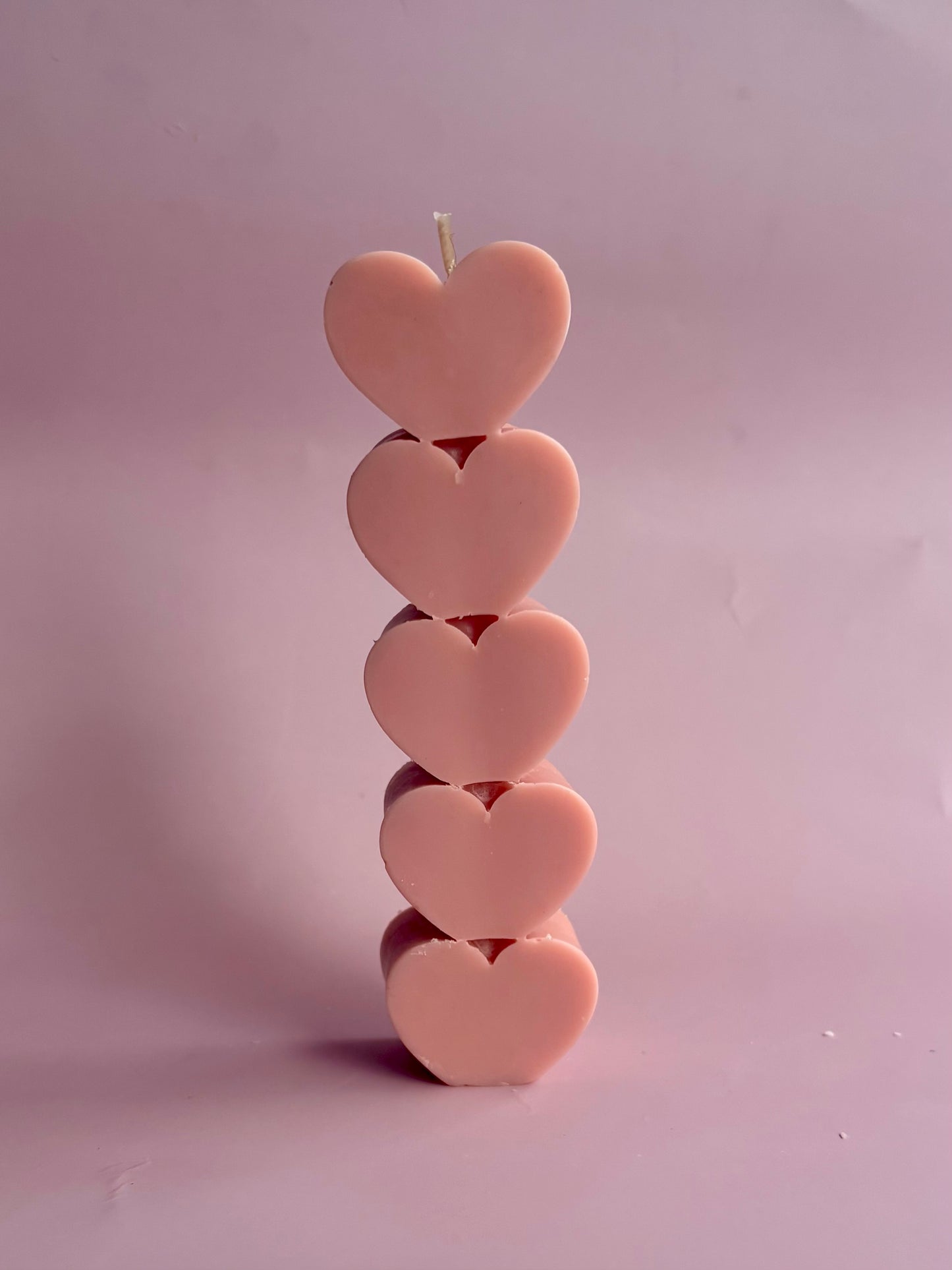 Stacked Hearts Candle | Limited Edition