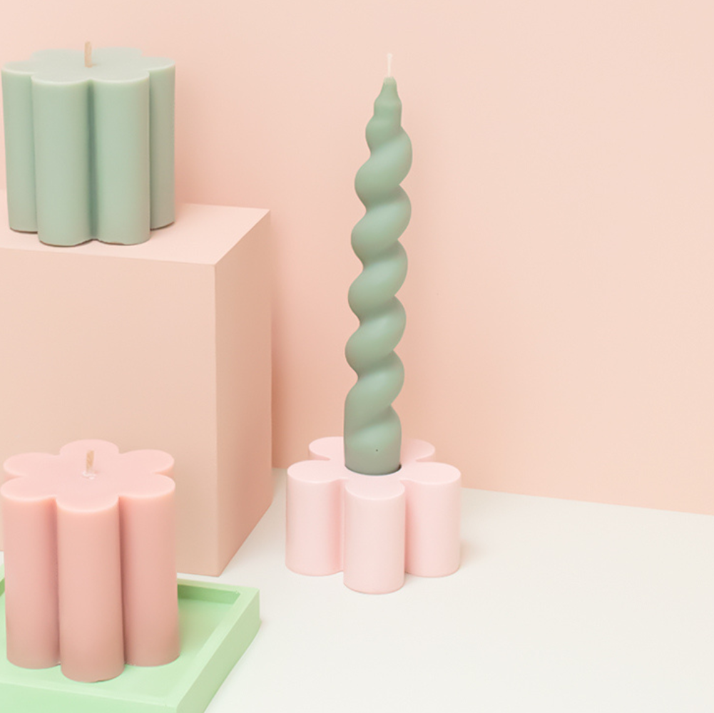 Flower Candle Holders