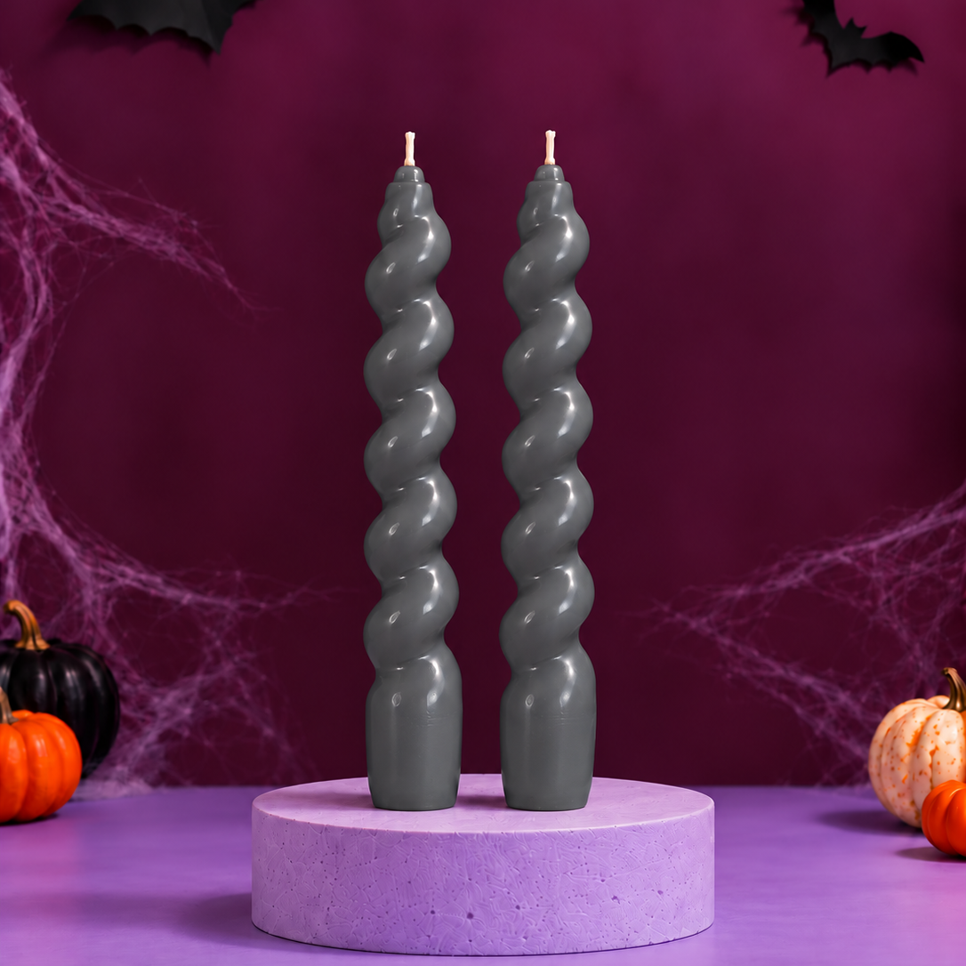 Halloween Twist Taper Candles | Limited Edition