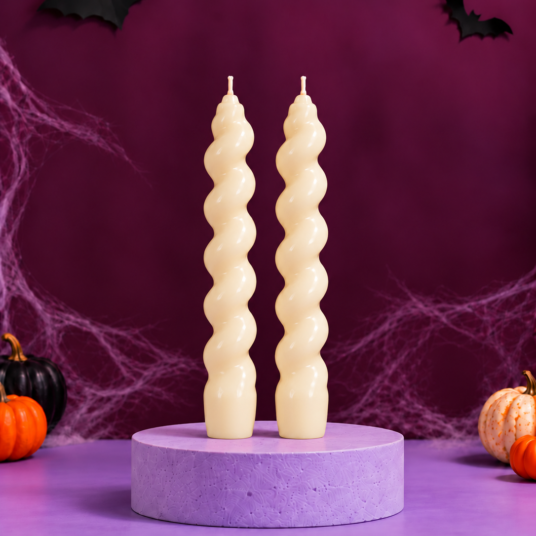 Halloween Twist Taper Candles | Limited Edition