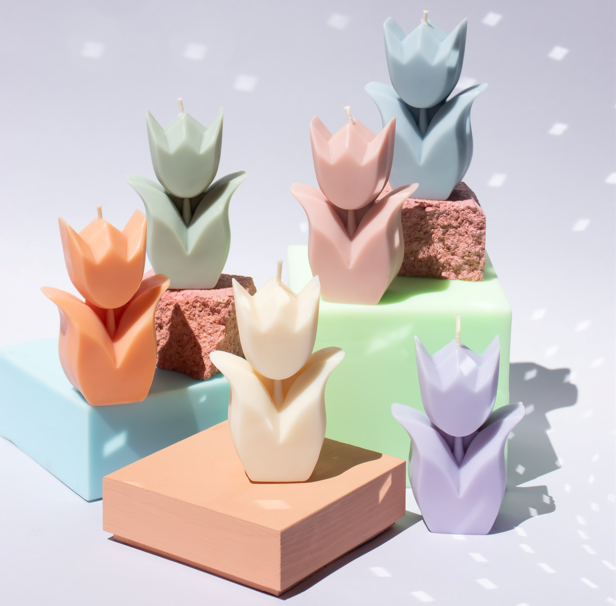 Tulip Candle