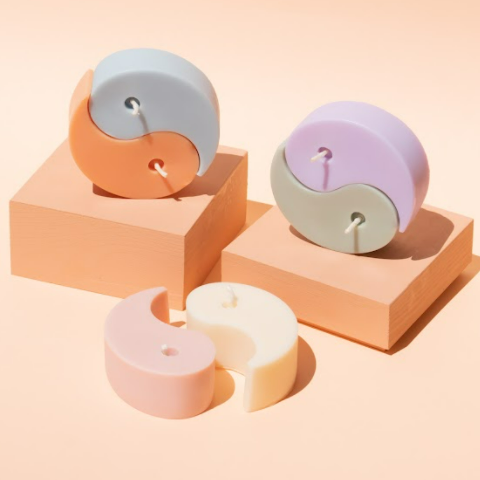 Yin Yang Candle