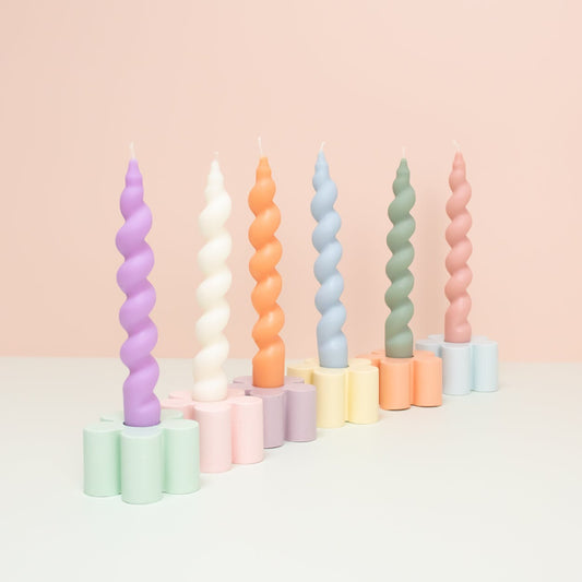 Twist Taper Candlesticks